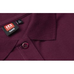 ID 0527 Poloshirt  stretch  dame Bordeaux