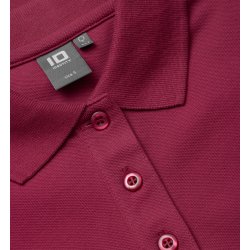 ID 0527 Poloshirt  stretch  dame Cerise
