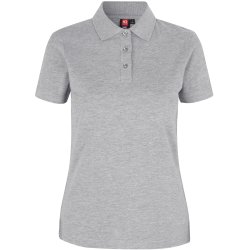 ID 0527 Poloshirt  stretch  dame Gr melange