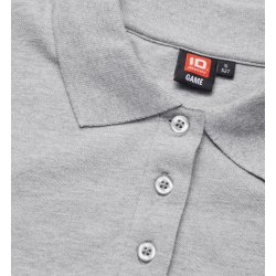 ID 0527 Poloshirt  stretch  dame Gr melange