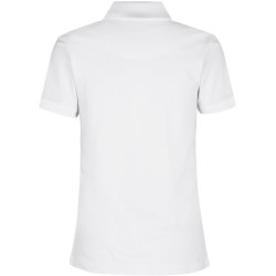 ID 0527 Poloshirt  stretch  dame Hvid