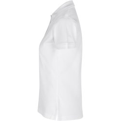 ID 0527 Poloshirt  stretch  dame Hvid