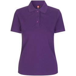 ID 0527 Poloshirt  stretch  dame Lilla