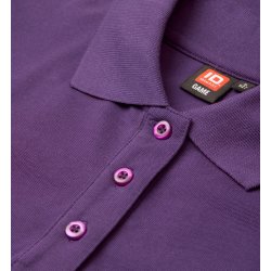 ID 0527 Poloshirt  stretch  dame Lilla