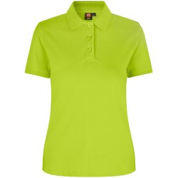 ID 0527 Poloshirt  stretch  dame Lime