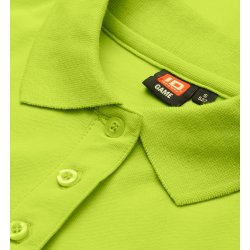 ID 0527 Poloshirt  stretch  dame Lime