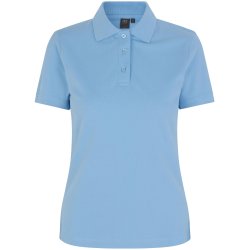ID 0527 Poloshirt  stretch  dame Lys bl