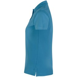ID 0527 Poloshirt  stretch  dame Turkis