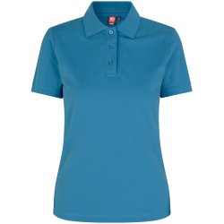 ID 0527 Poloshirt  stretch  dame Turkis