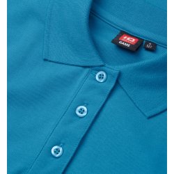 ID 0527 Poloshirt  stretch  dame Turkis