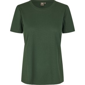 ID 0529 T-shirt Lyocell  dame Flaskegrn