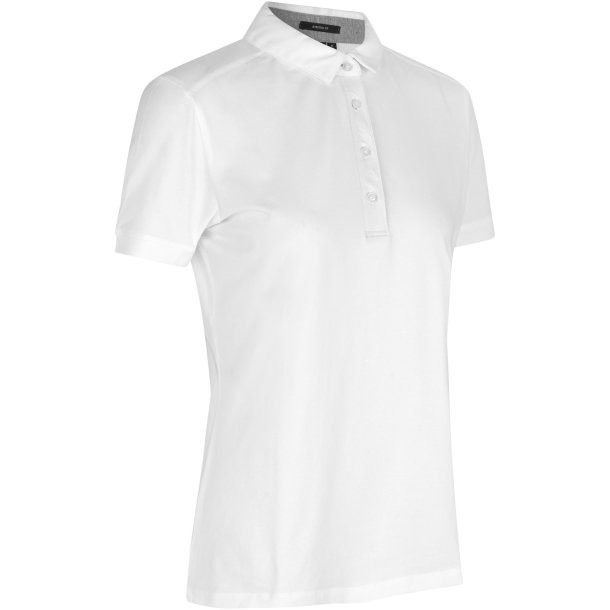 ID 0535 Business poloshirt  Jersey  dame Hvid