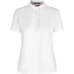 ID 0535 Business poloshirt  Jersey  dame Hvid