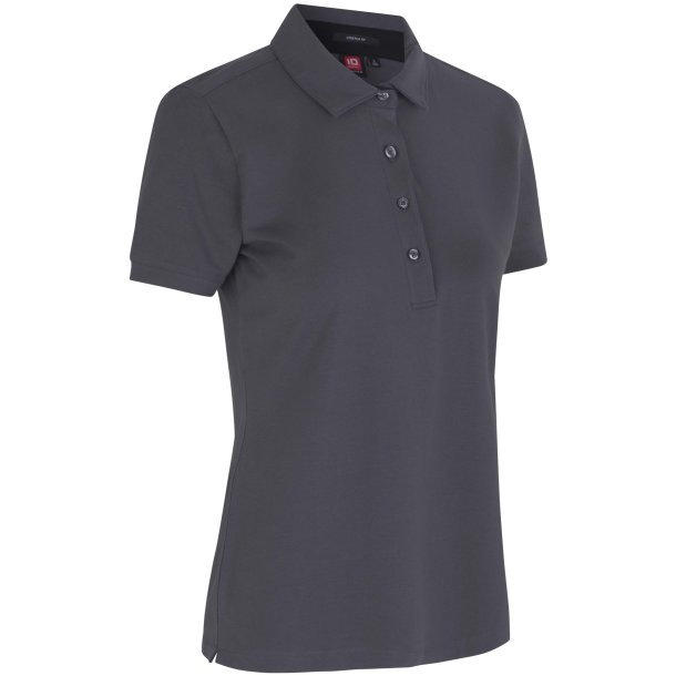 ID 0535 Business poloshirt  Jersey  dame Silver grey