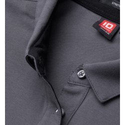 ID 0535 Business poloshirt  Jersey  dame Silver grey