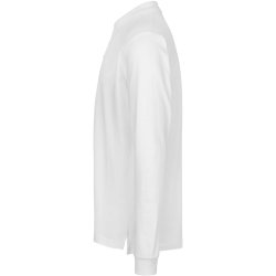 ID 0544 Langrmet poloshirt  stretch Hvid