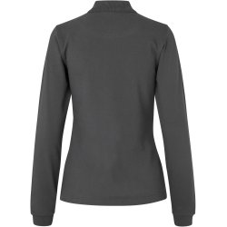 ID 0545 Langrmet poloshirt  stretch  dame Koks gr