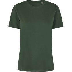 ID 0553 T-shirt  kologisk  dame Flaskegrn