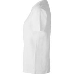 ID 0553 T-shirt  kologisk  dame Hvid