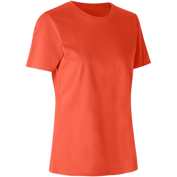 ID 0553 T-shirt  kologisk  dame Koral