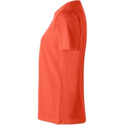 ID 0553 T-shirt  kologisk  dame Koral