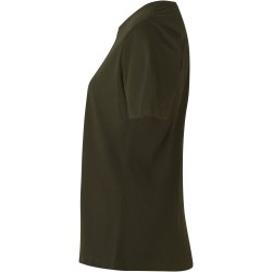 ID 0553 T-shirt  kologisk  dame Oliven