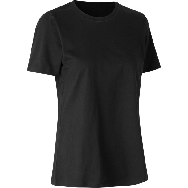 ID 0553 T-shirt  kologisk  dame Sort