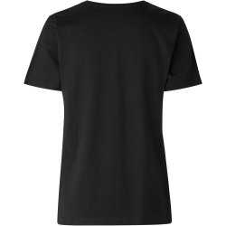 ID 0553 T-shirt  kologisk  dame Sort