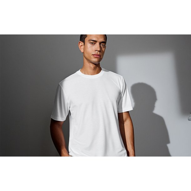 ID 0554 Ease T-shirt  Lyocell Hvid