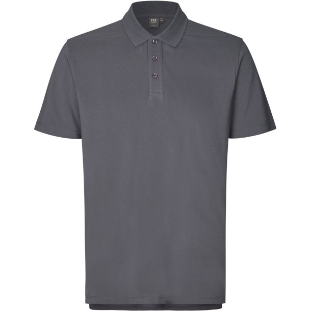 ID 0556 Ease poloshirt  Lyocell Silver grey