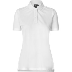 ID 0557 Ease poloshirt  Lyocell  dame Hvid