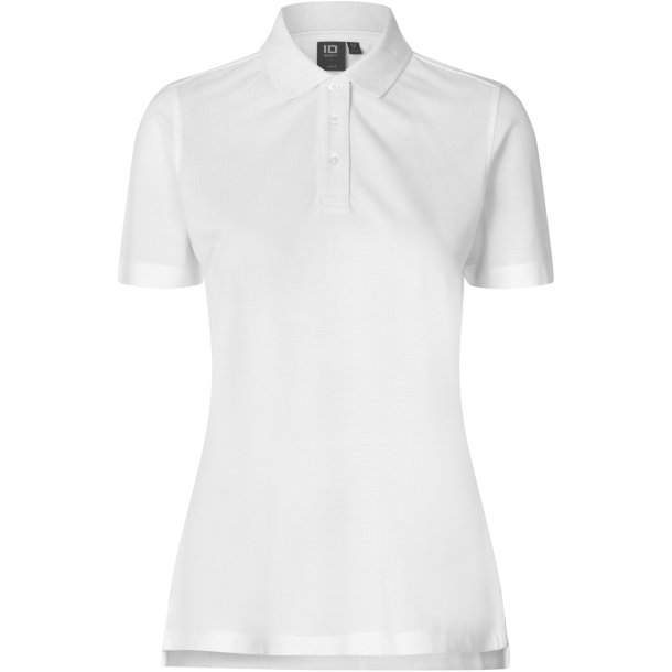 ID 0557 Ease poloshirt  Lyocell  dame Hvid