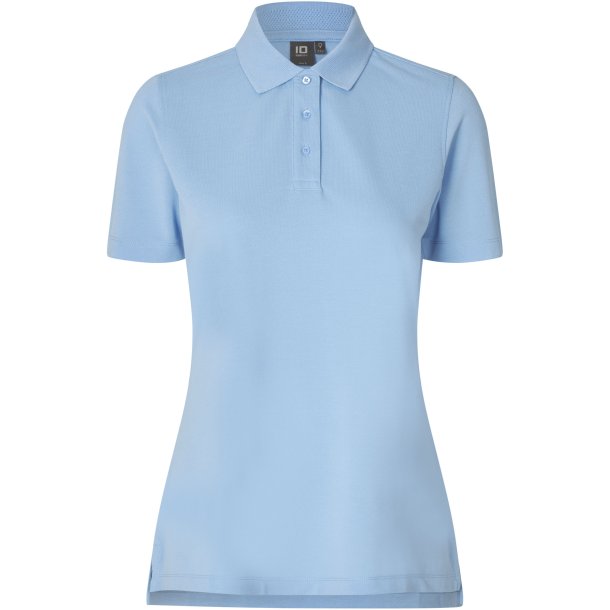 ID 0557 Ease poloshirt  Lyocell  dame Lys bl