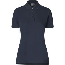 ID 0557 Ease poloshirt  Lyocell  dame Navy