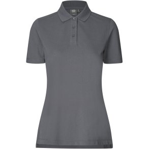 ID 0557 Ease poloshirt  Lyocell  dame Silver grey