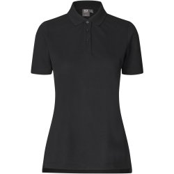 ID 0557 Ease poloshirt  Lyocell  dame Sort