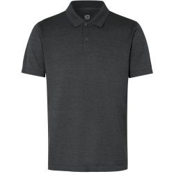 ID 0572 Poloshirt  active Grafit melange