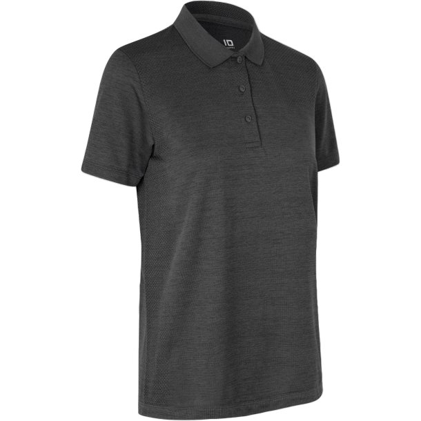 ID 0573 Poloshirt  active  dame Anthracite melange