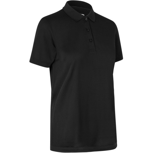 ID 0573 Poloshirt  active  dame Sort
