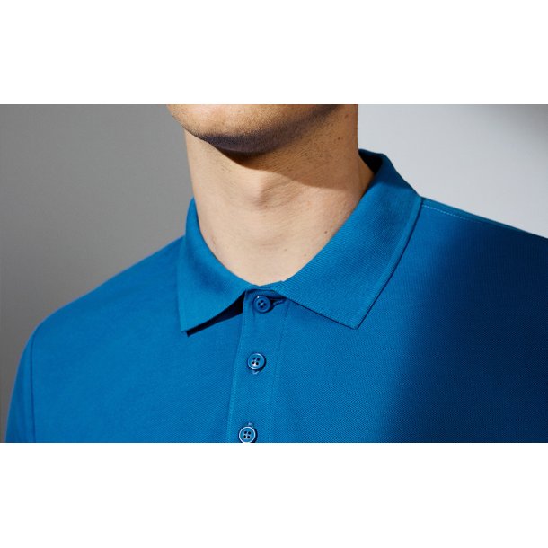 ID 0586 Poloshirt  kologisk Azur