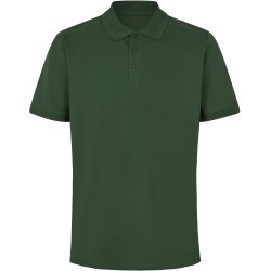 ID 0586 Poloshirt  kologisk Flaskegrn