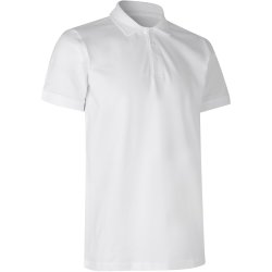 ID 0586 Poloshirt  kologisk Hvid