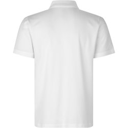 ID 0586 Poloshirt  kologisk Hvid
