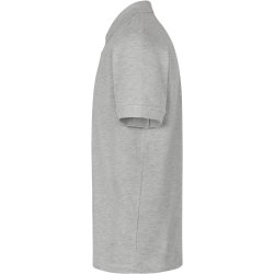 ID 0586 Poloshirt  kologisk Lys gr melange