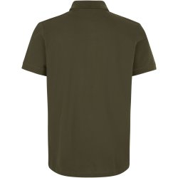 ID 0586 Poloshirt  kologisk Oliven
