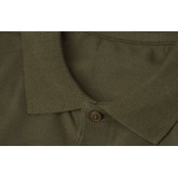 ID 0586 Poloshirt  kologisk Oliven