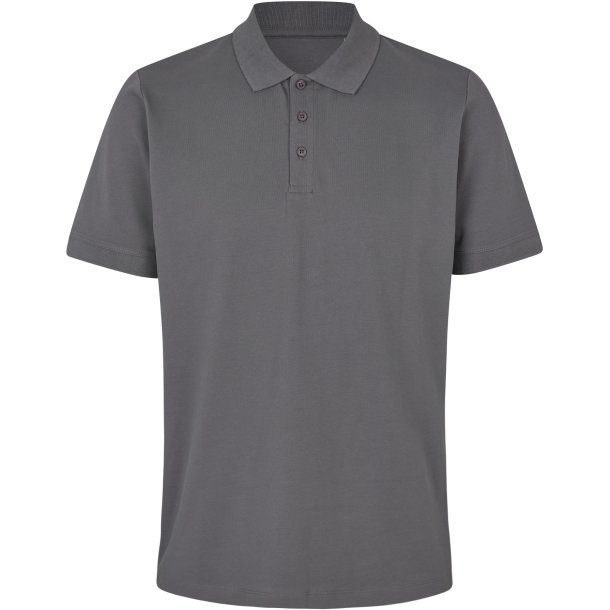 ID 0586 Poloshirt  kologisk Silver grey