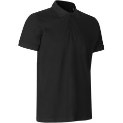 ID 0586 Poloshirt  kologisk Sort