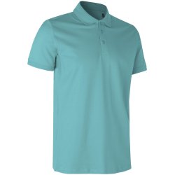 ID 0586 Poloshirt  kologisk Stvet Aqua