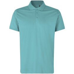 ID 0586 Poloshirt  kologisk Stvet Aqua